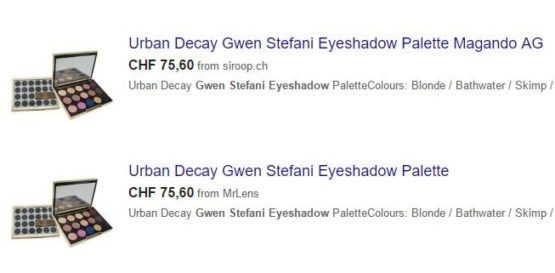 Urban Decay x Gwen Stefani Eyeshadow Palette