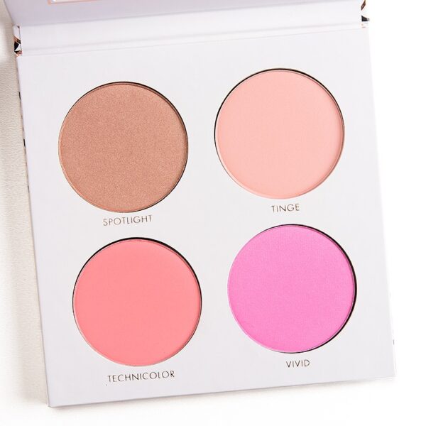 Lorac Cue the Confetti Highlighter & Blush Palette with Brush