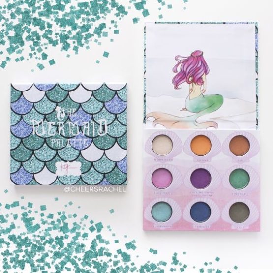KG Beauty - Mermaid Palette with Chubby Brush Set