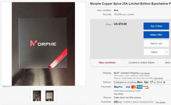 NEW! Morphe Brushes Copper Spice Palette