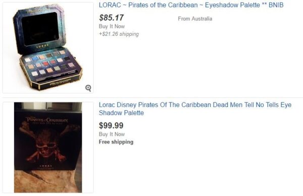 LORAC x Pirates of the Caribbean PRO Eye Shadow Palette