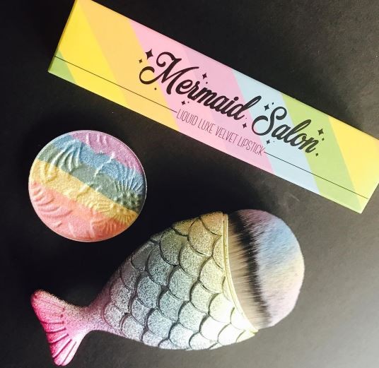 Mermaid Chubby Brush "Rainbow Fish"