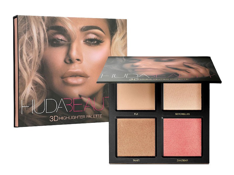 Huda Beauty 3D Highlighter Palette "Pink Sand Edition"