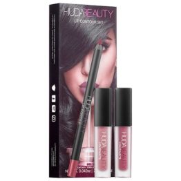 Huda Beauty Lip Contour Set - Trophy Wife