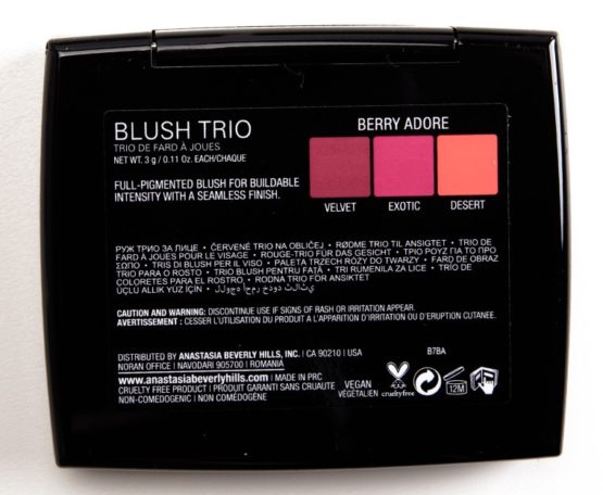 Anastasia Beverly Hills Blush Trio "Pink Passion"