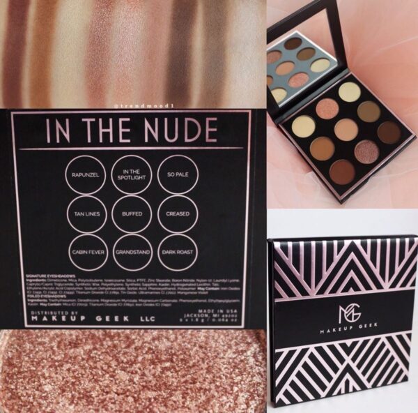 Makeup Geek In The Nude 9 Color Palette