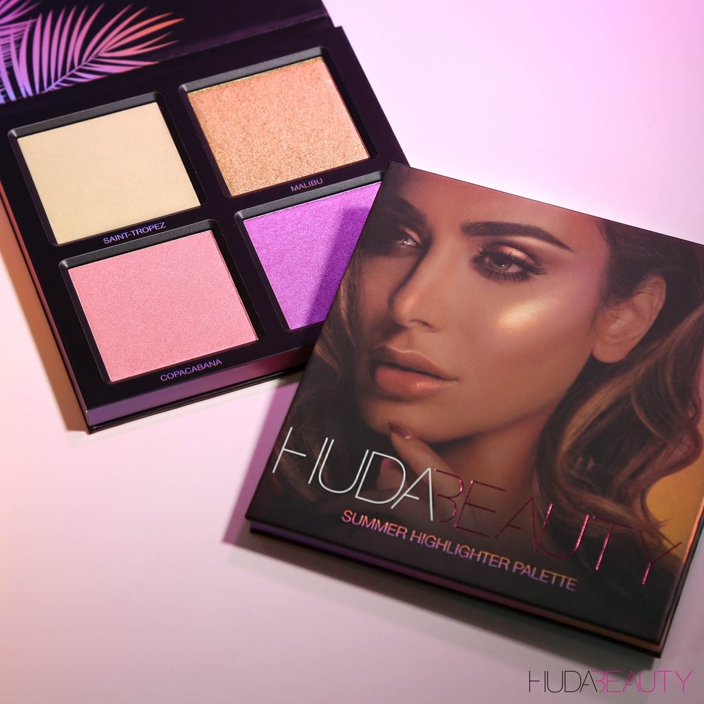 Huda Beauty 3D Highlighter Palette - Summer Solstice