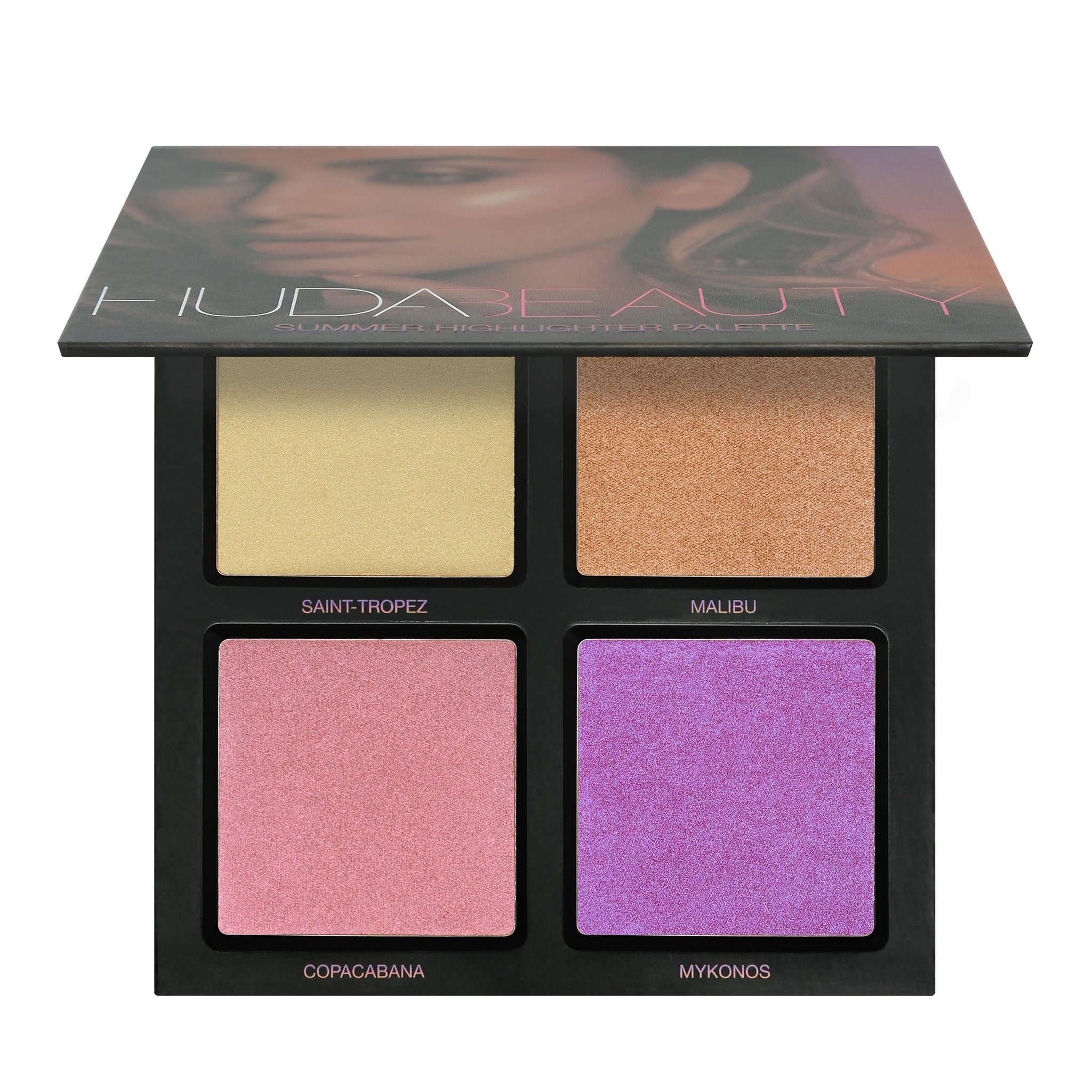Huda Beauty 3D Highlighter Palette - Summer Solstice