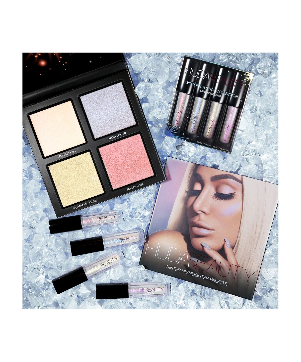 Huda Beauty Winter Solstice Highlighter Palette