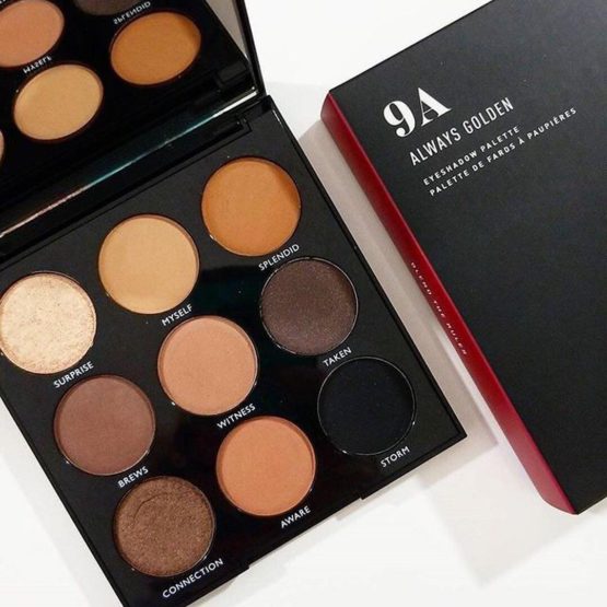 Morphe Limited Edition 9A Always Golden Eyeshadow Palette