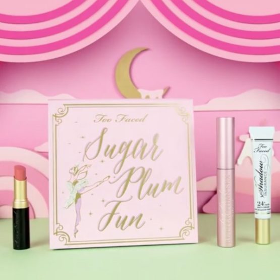 Too Faced HSN-Exclusive Sugar Plum Fun Makeup 4-piece Set