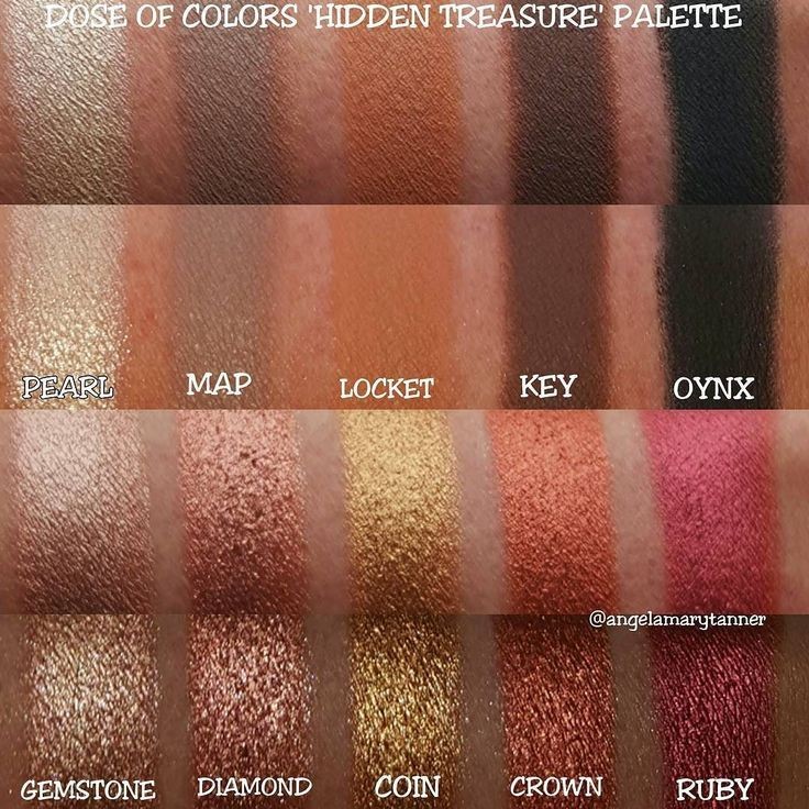 Dose Of Colors Hidden Treasure Palette Limited Edition