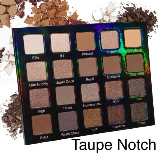 Violet Voss Taupe Notch Eye Shadow Palette