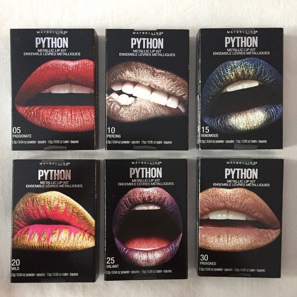 Maybelline Lip Studio Python Metallic Lip Kit "Untamed"