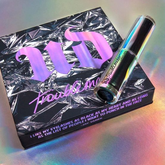 Urban Decay Troublemaker Eyeshadow Palette and Travel-Sized Mascara