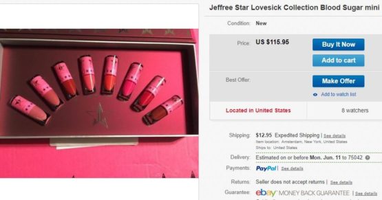Jeffree Star Cosmetics The Mini Velour Liquid Lipsticks Reds & Pinks