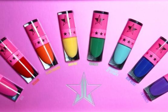 Jeffree Star Cosmetics Mini Rainbow Velour Liquid Lipstick Bundle