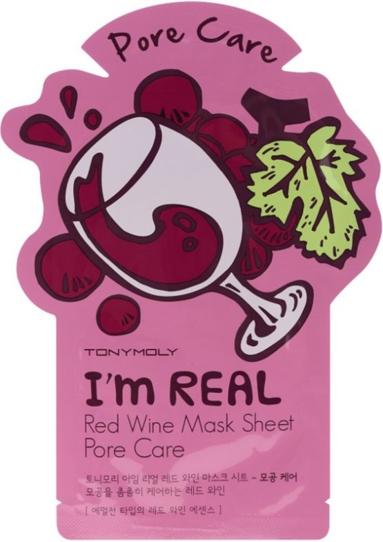 TONYMOLY I'm Real Sheet Mask "Red Wine"
