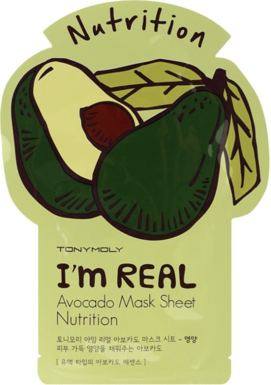 TONYMOLY I'm Real Sheet Mask "Avocado"