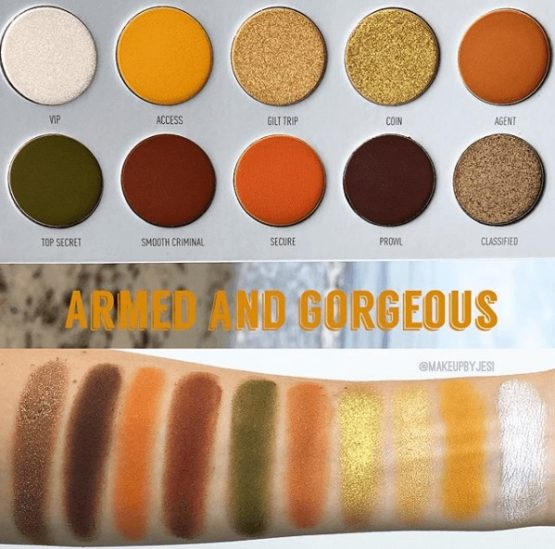 Morphe x Jaclyn Hill The Vault Armed & Gorgeous Eyeshadow Palette