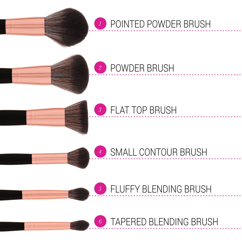 BH Cosmetics 13Piece BH Signature Rose Gold Brush Set – Bild 2