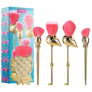 Tarte Cosmetics Limited Edition Let's Flamingle 5Pc Brush Set
