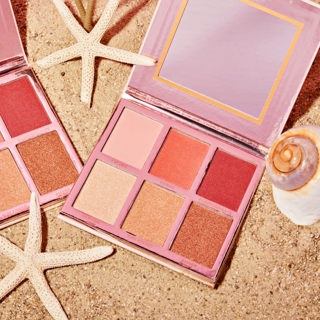 BH Cosmetics Blushing in Bali Blush and Highlighter Palette – Bild 5