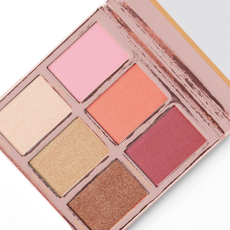 BH Cosmetics Blushing in Bali Blush and Highlighter Palette – Bild 2
