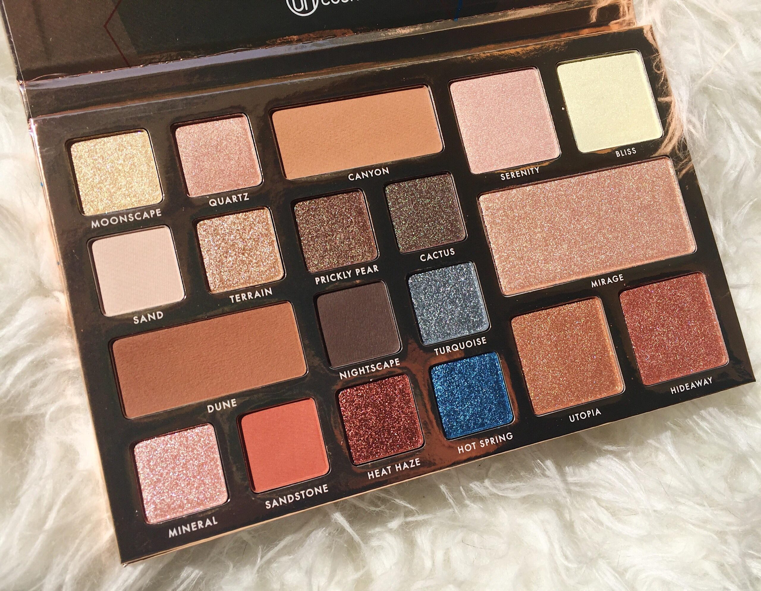 BH Cosmetics Desert Oasis Shadow & Highlighter Palette – Bild 8