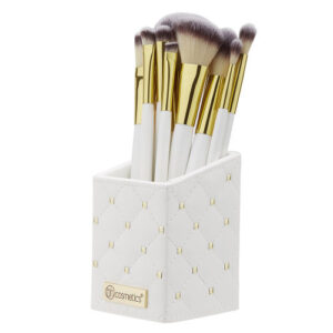 BH Cosmetics 12Pc White Studded Elegance Brush Set