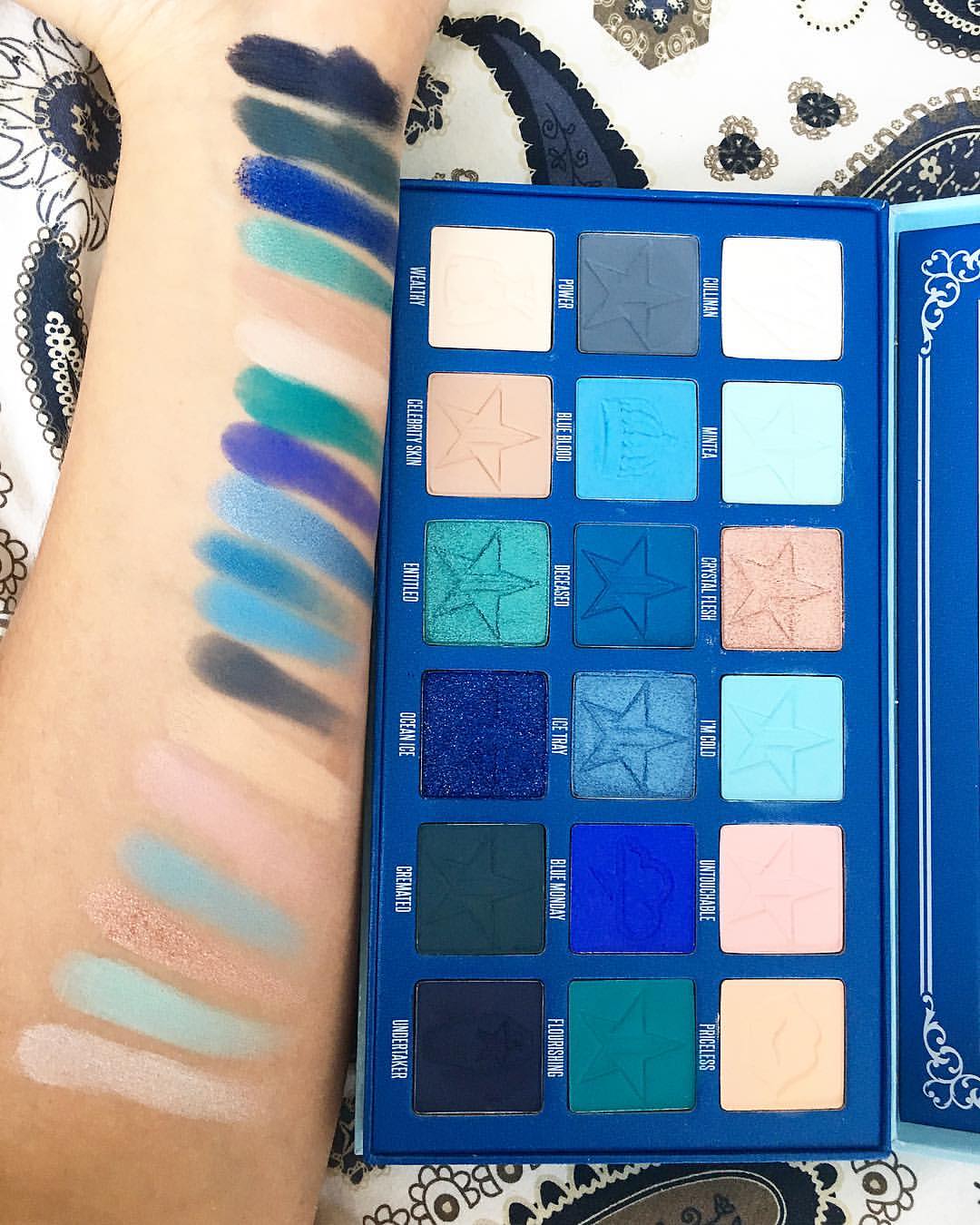 Jeffree Star The Blue Blood Eyeshadow Palette – Bild 6