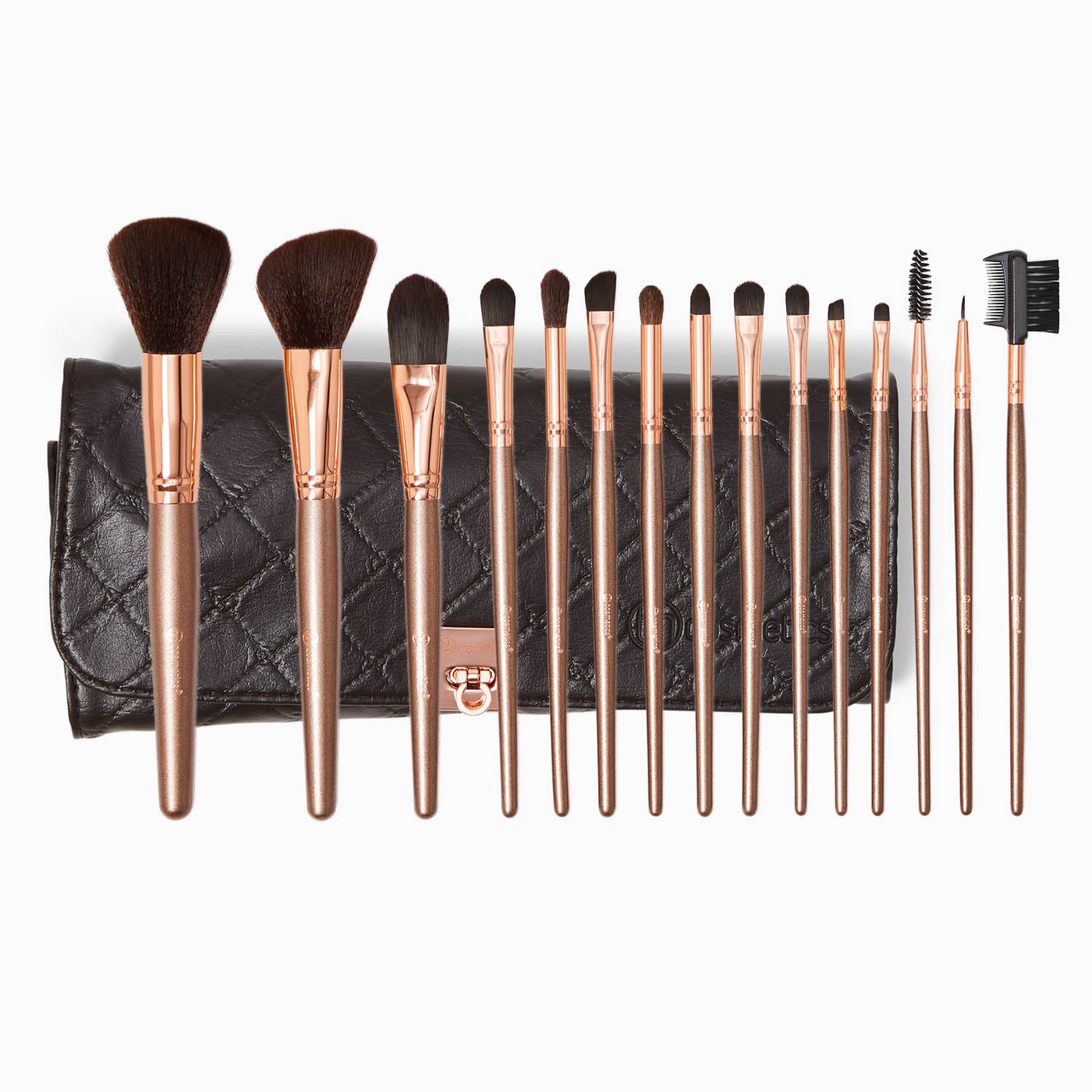 BH Cosmetics Rose Gold 15 Pieces Brush Set