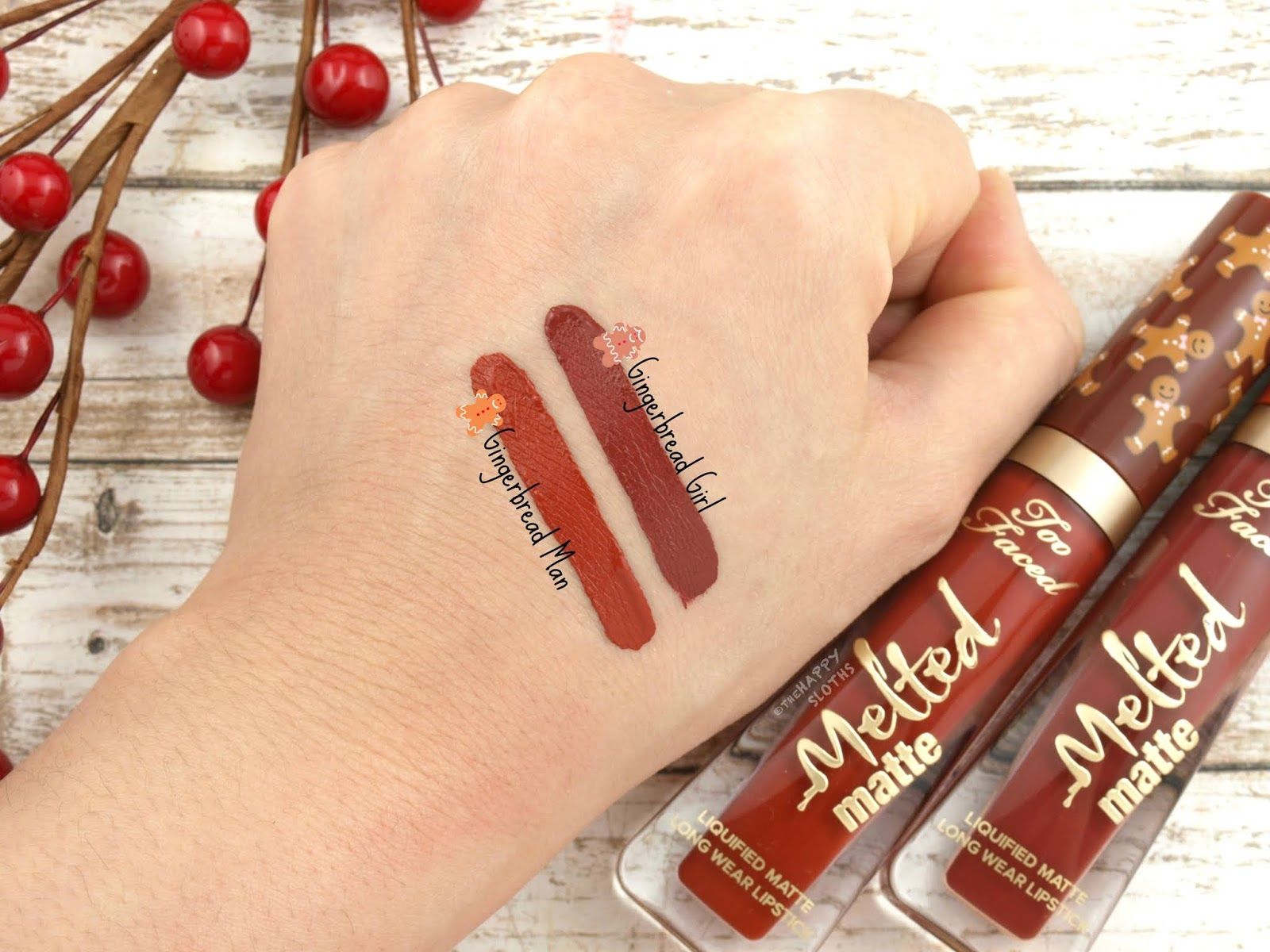 Too Faced Gingerbread Girl Melted Matte Lipstick – Bild 4