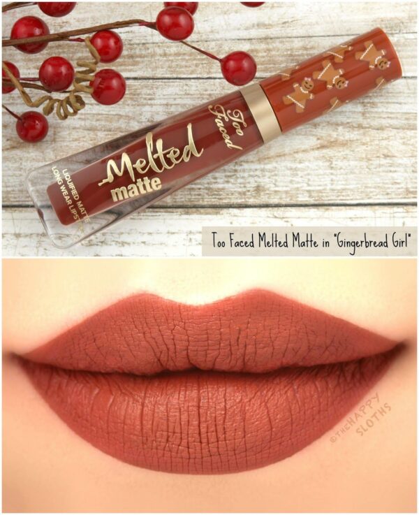 Too Faced Gingerbread Girl Melted Matte Lipstick – Bild 5
