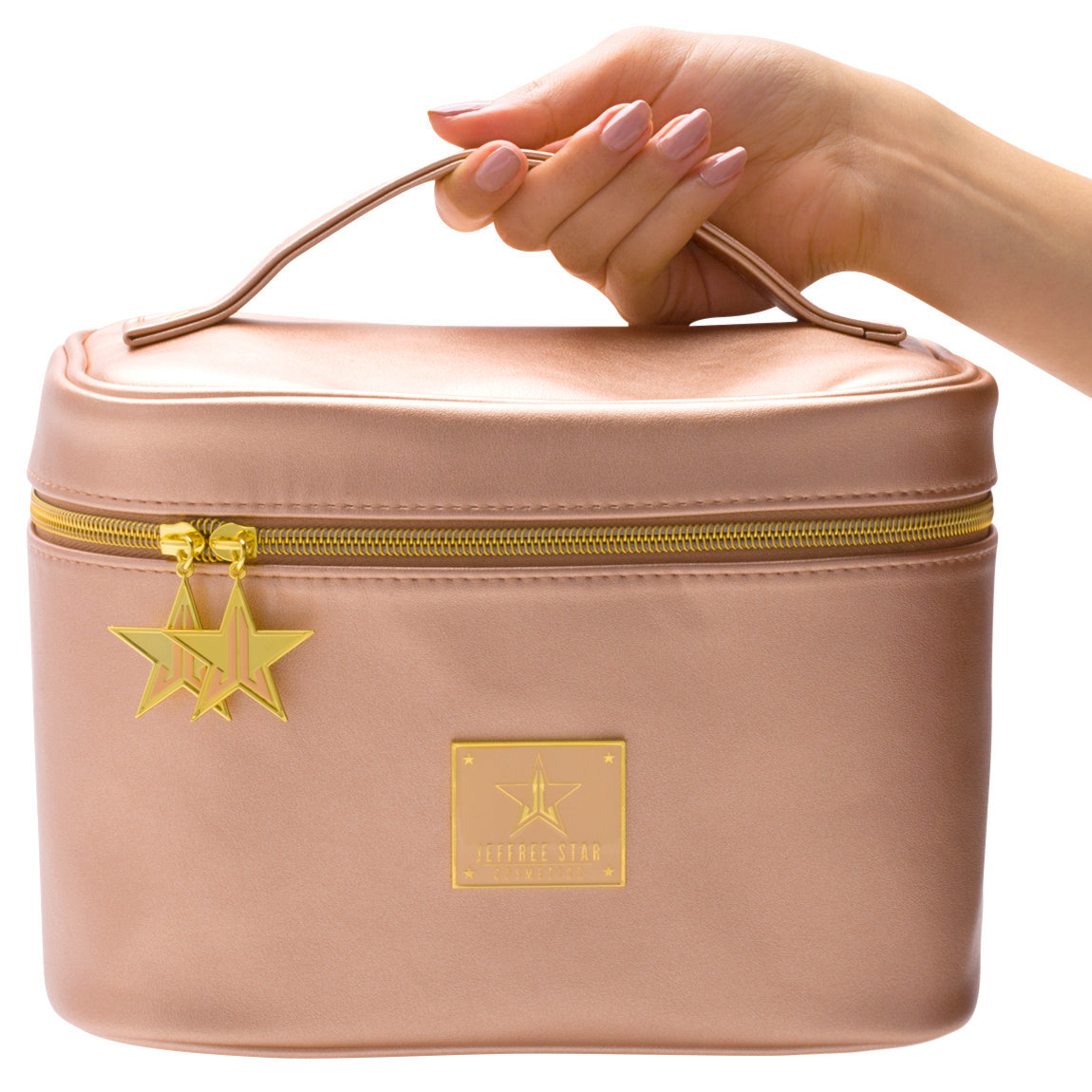 Jeffree Star Cosmetics Travel Make Up Bag - Rose Gold