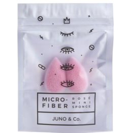 Juno & Co Microfiber Pink Velvet Mini Sponges MG_2011_500x