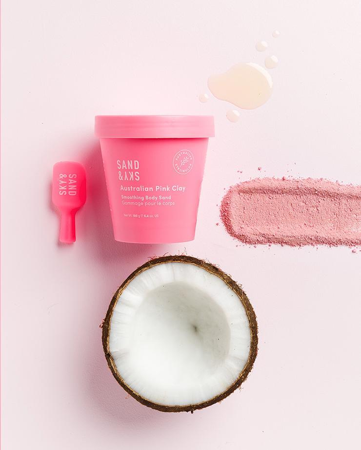 Sand & Sky Australian Pink Clay Smoothing Body Sand – Bild 5