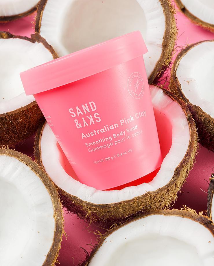 Sand & Sky Australian Pink Clay Smoothing Body Sand – Bild 3