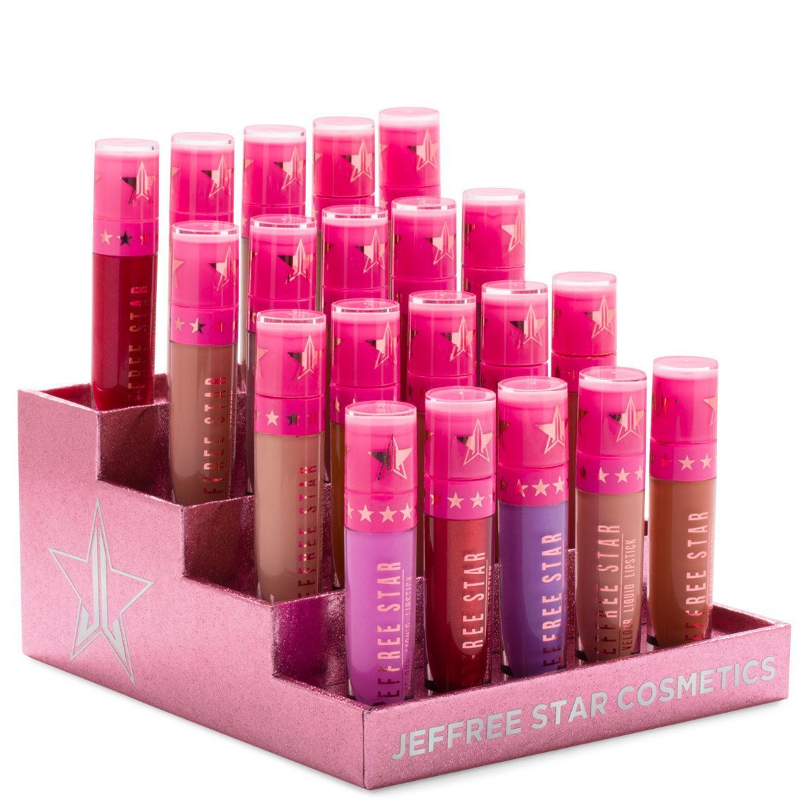 Jeffree Star Pink Glitter Lipstick Display – Bild 2