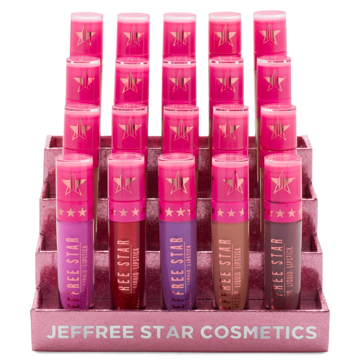 Jeffree Star Pink Glitter Lipstick Display – Bild 3