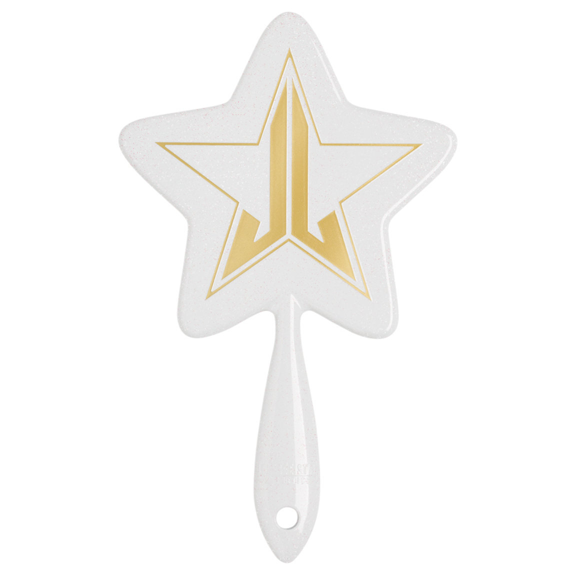 Jeffree Star Hand Mirror - White Glitter
