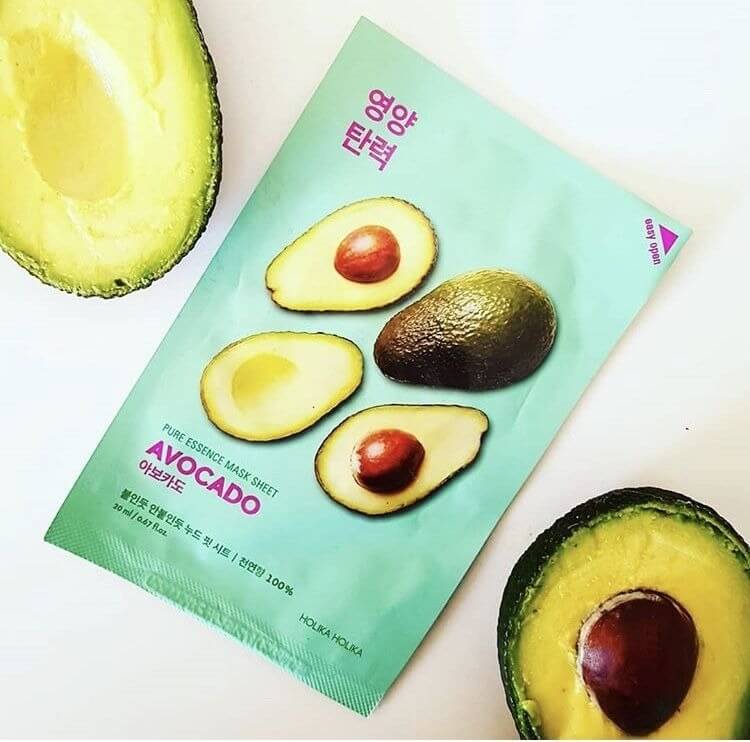 Holika Holika Pure Essence Mask Sheet Avocado – Bild 2