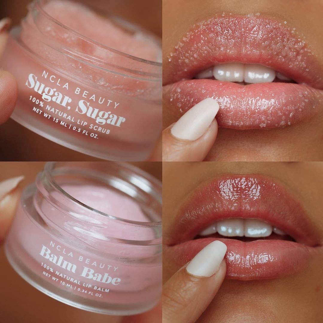 NCLA Beauty 100% Natural Sugar Sugar Lip Scrub - Watermelon – Bild 5