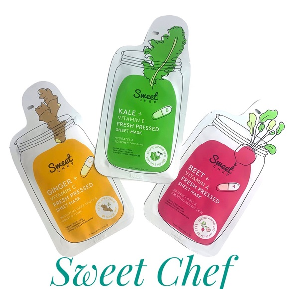 Sweet Chef Kale + Vitamin B Fresh Pressed Sheet Mask – Bild 7