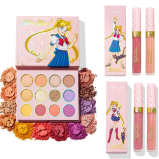 Colourpop x Sailor Moon Pretty Guardian Palette & 2 Lip Kit Bundle
