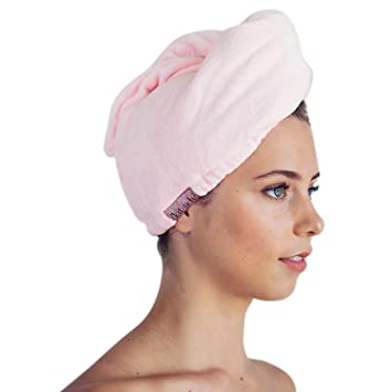 Kitsch Microfiber Hair Towel - Blush Pink – Bild 5