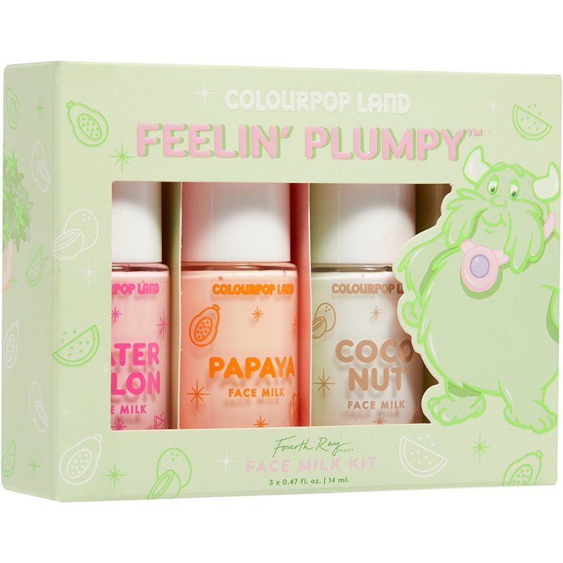 Fourth Ray Beauty by ColourPop Feelin’ Plumpy Face Milk Mini Kit