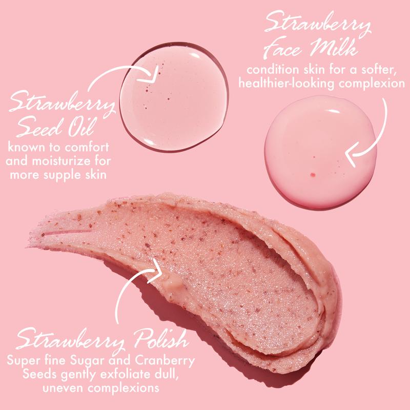 Fourth Ray Beauty by ColourPop Jam Sesh Strawberry Face Care Kit – Bild 2