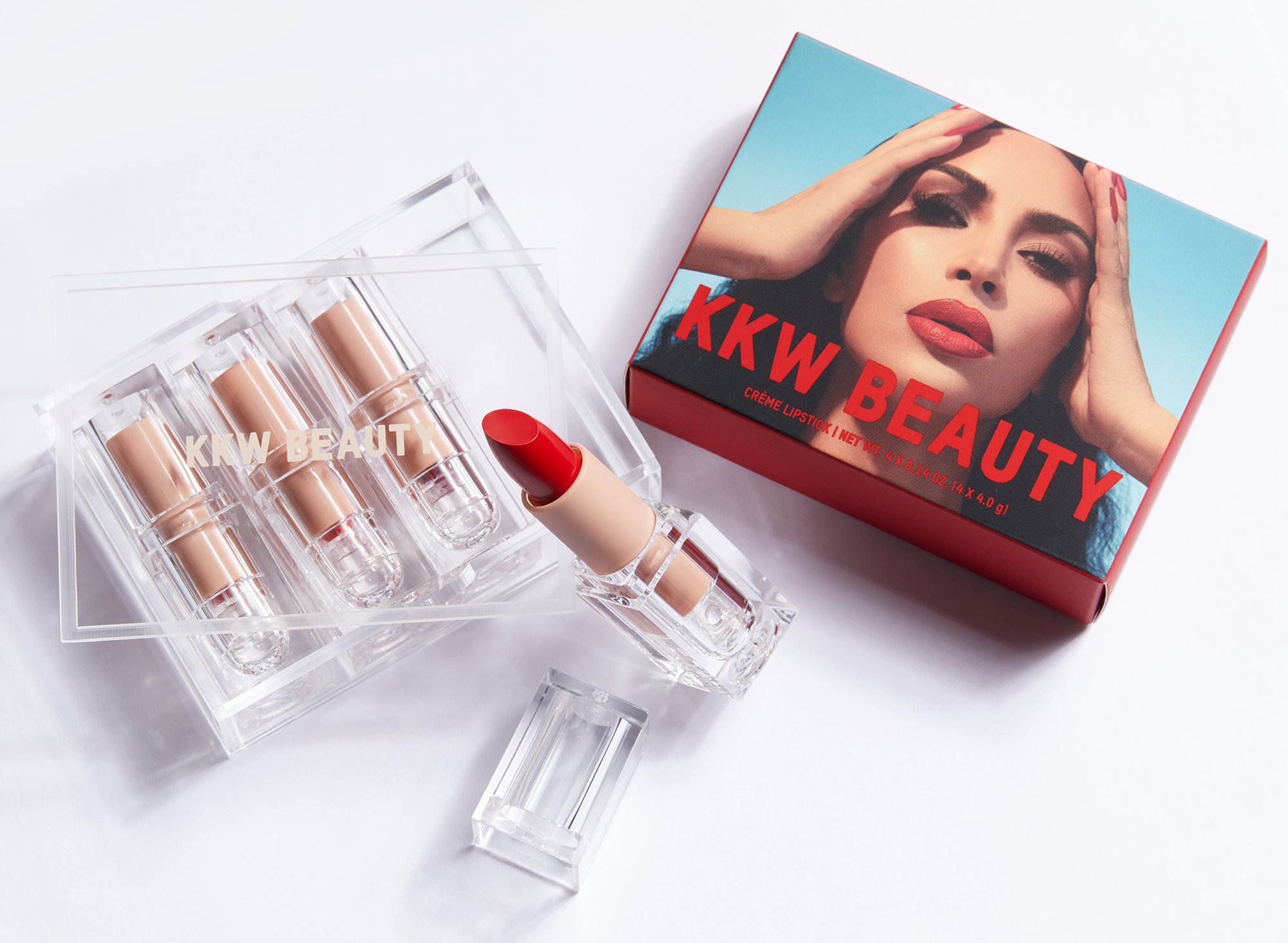 KKW Best Of Reds Lipstick Set - 4 FULL SIZE – Bild 4