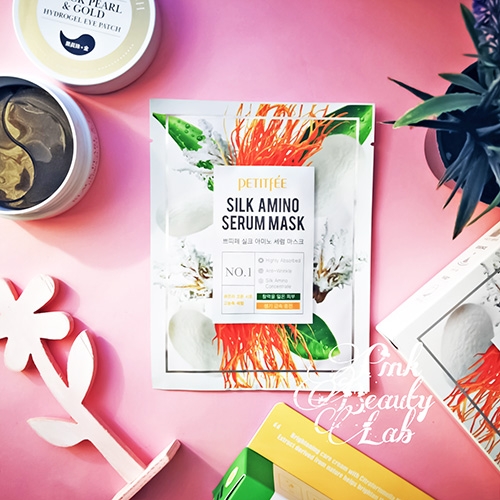 Petitfee Silk Amino Serum Beauty Mask – Bild 3